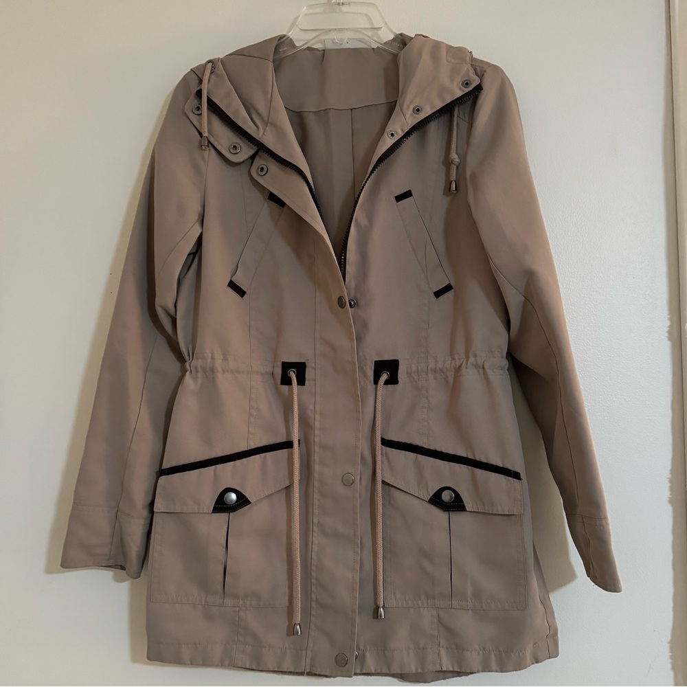 EUC lightweight utility trench coat